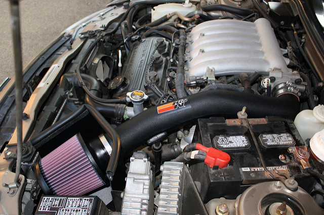 air intake on engine