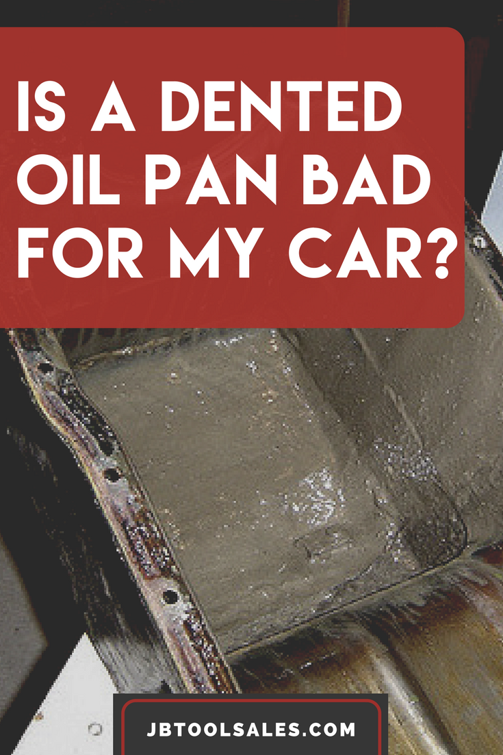 dented oil pan graphic