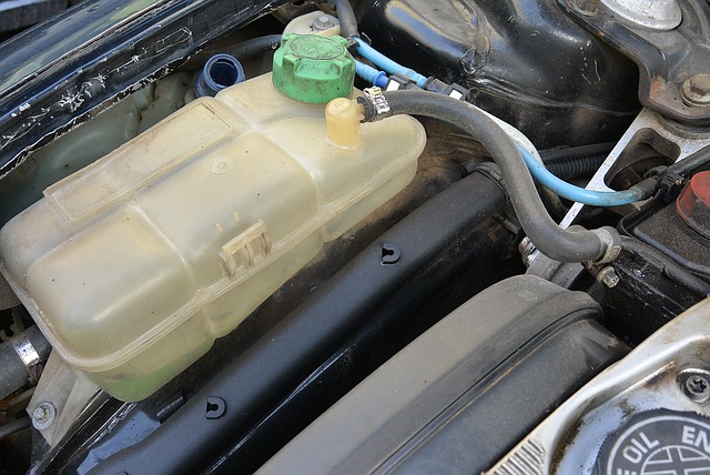 vehicle coolant reservoir