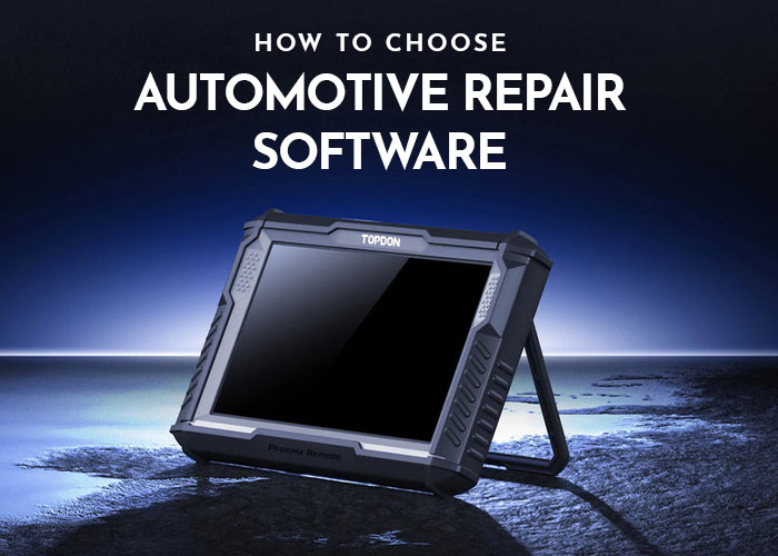 how to choose automotive repair software