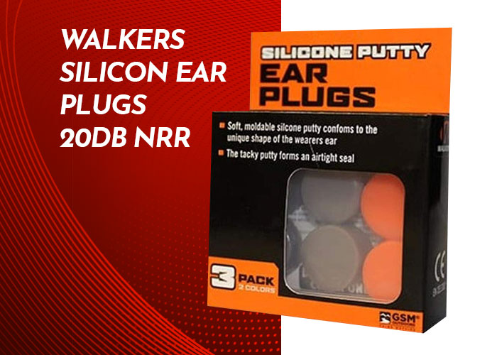 segurança walkers de fones de ouvido de silicone
