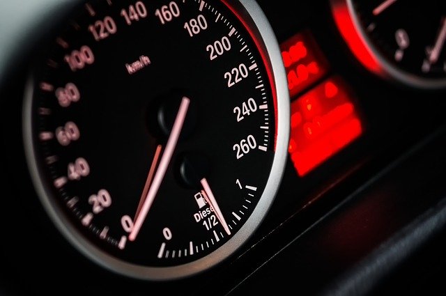 vehicle speedometer