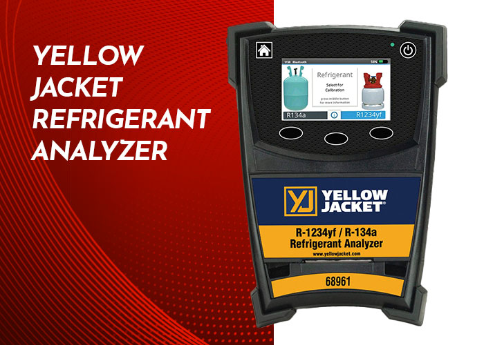 yellow jacket refrigerant identifier 